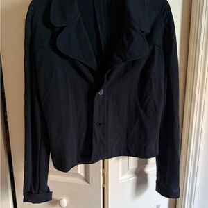Women's L Black Jacket never worn